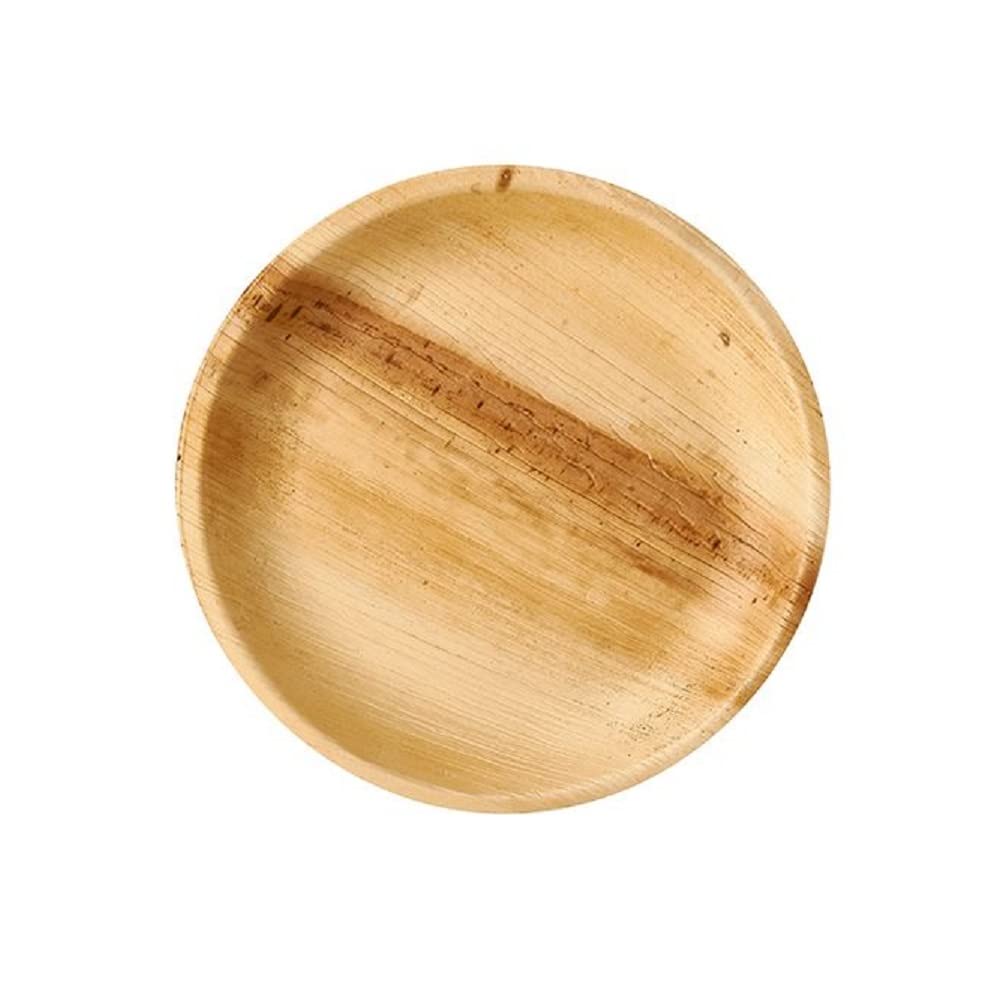 PAPSTAR 85503 Pure Palm Leaf Plate Round Diameter 230 mm
