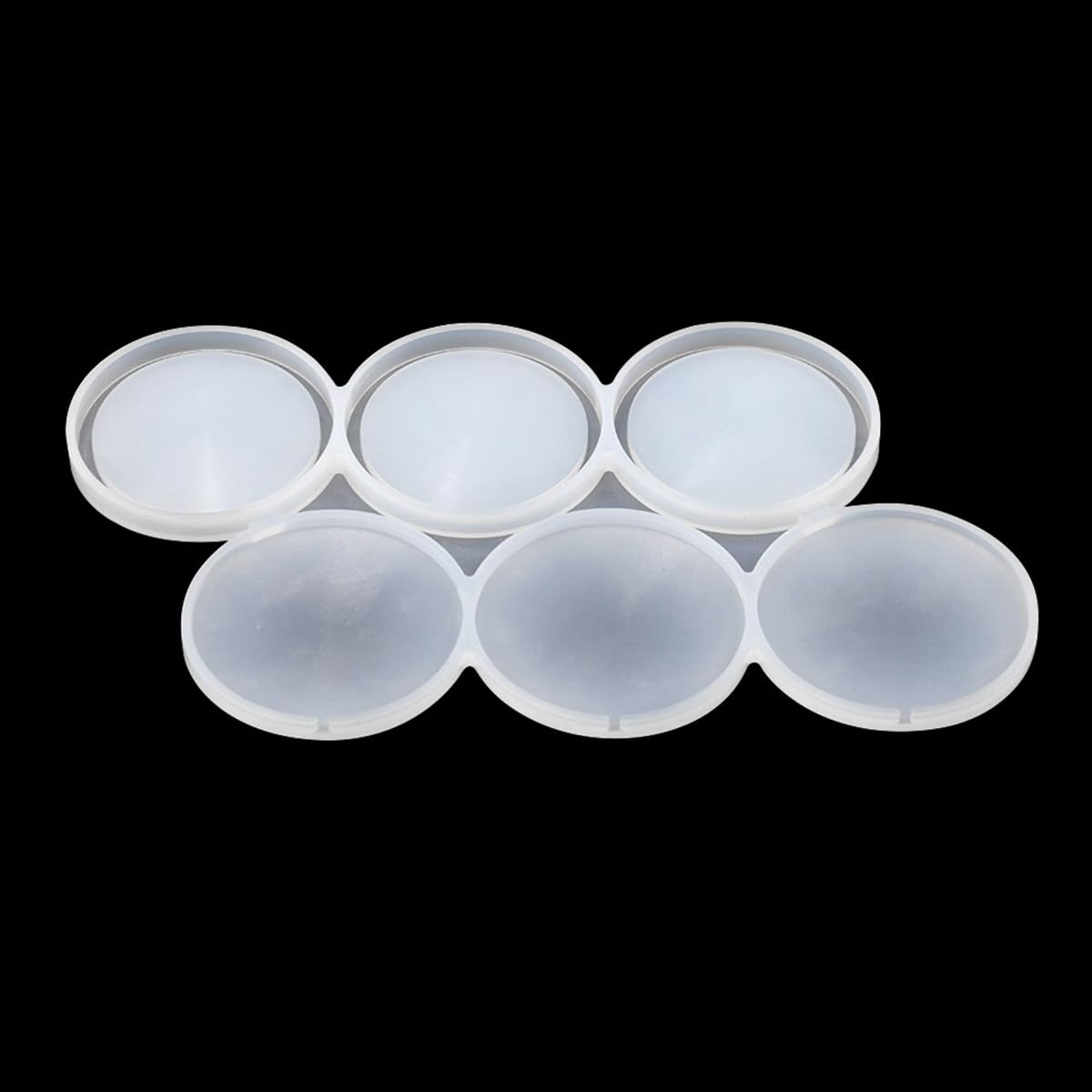 Mostsom 3D Round Lollipop Mold Silicone Candy Mold Diy Manual Candy Creative Jewelry Popular Color Silicone Lollipop Mold 2Pcs (