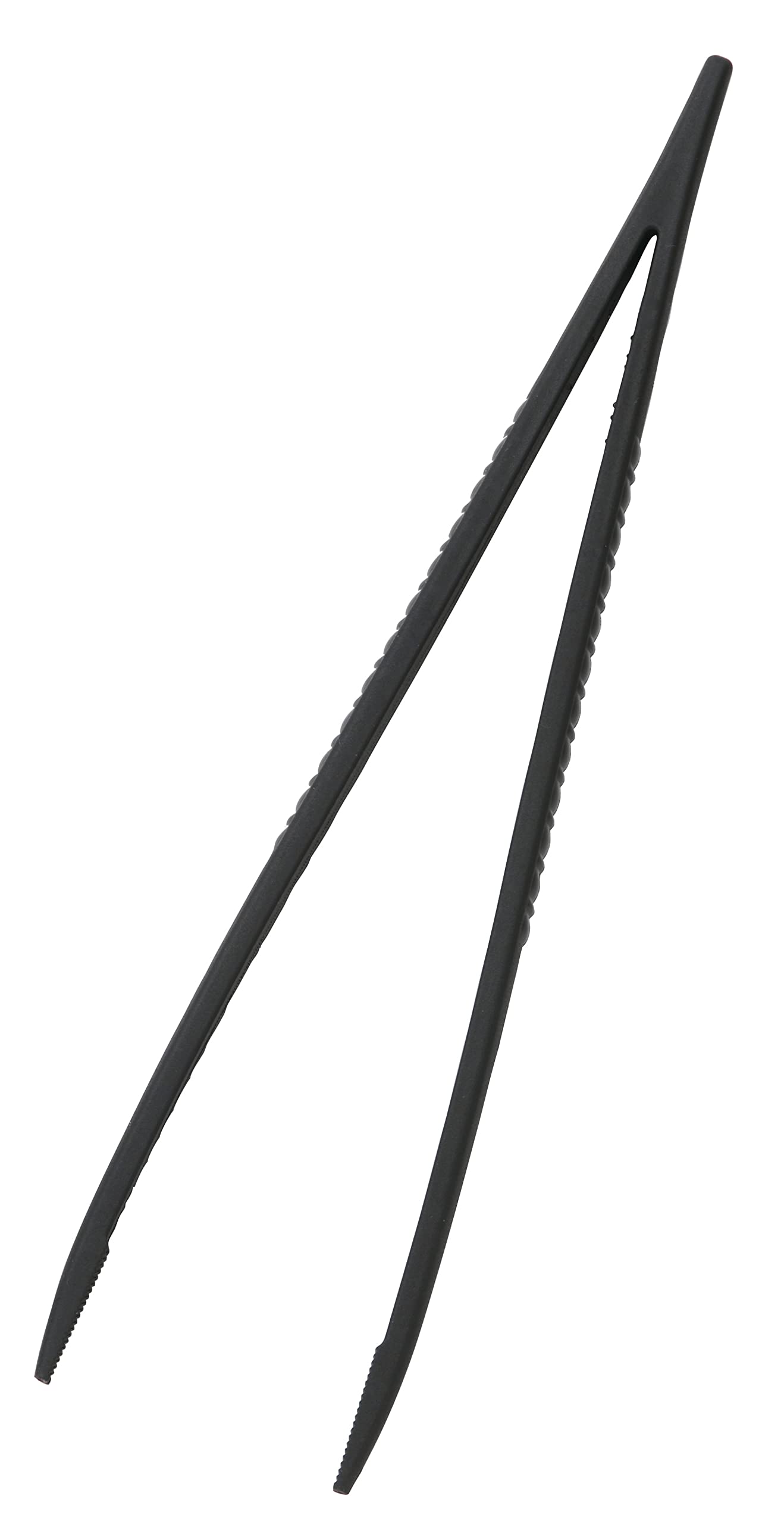 Japanese Silicone Non-Slip Kitchen Tong - Black