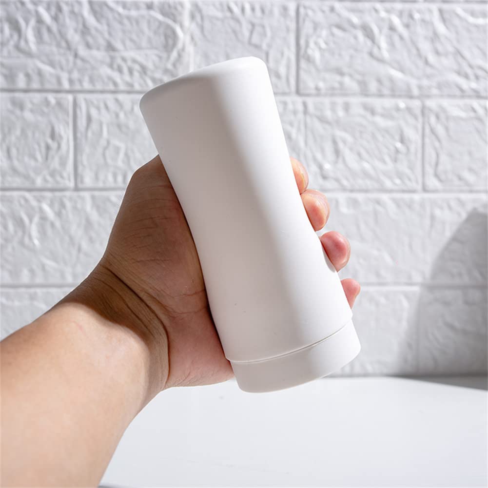 Partslety Soap Dispenser, Liquid Dish Soap Dispenser Squeeze Bottle, Silicone Divided Bottle Squeeze Type Soap Dispenser Hand So