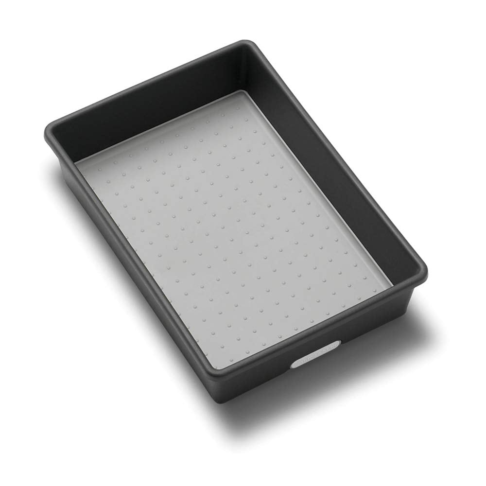 Madesmart 9.75'' X 6.75'' Granite Bin Classic Collection | Soft-Grip Lining And Non-Slip Rubber Feet | Bpa-Free