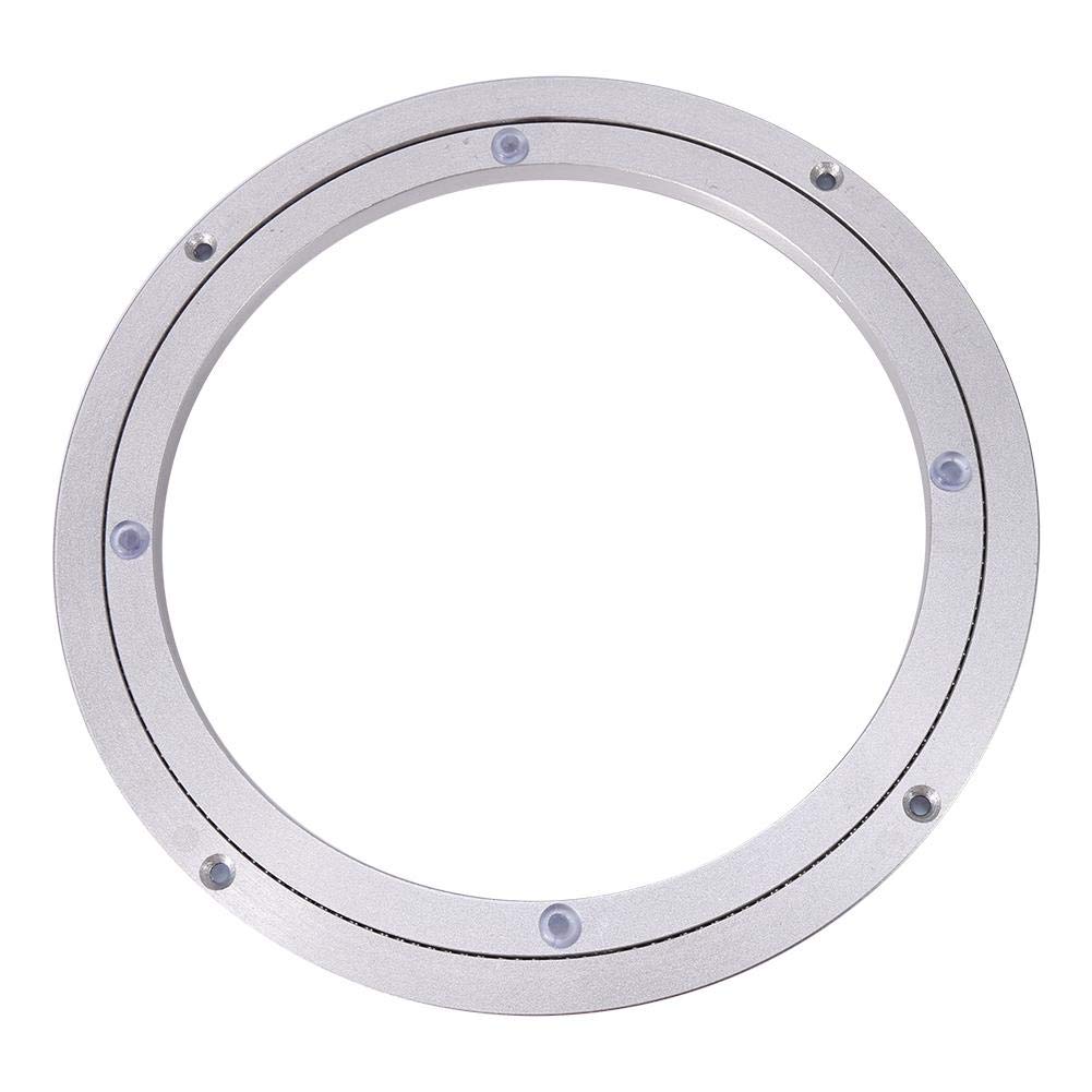 Heavy Duty Aluminium Alloy Turntable Bearing Furniture Rotating Bearing Turntable Round Dining Table Smooth Swivel Plate (Size:1