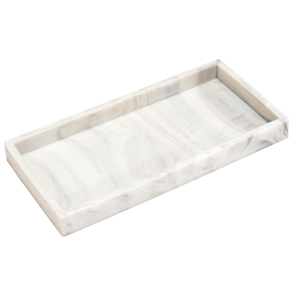 Dnc Bathroom Tray, Small 7.9'' Silicone Vanity Tray For Counter, Kitchen Sink Soap Tray For Dish Holder Dispenser Countertop Toi