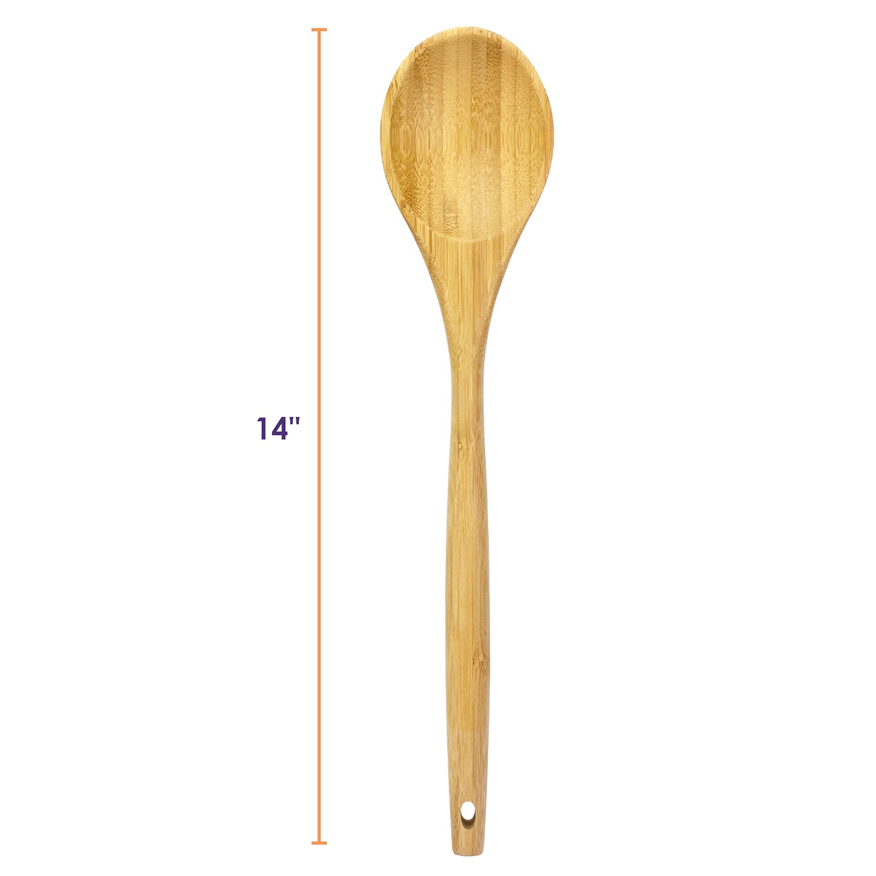 Totally Bamboo Mixing Spoon Bamboo Cooking Utensil