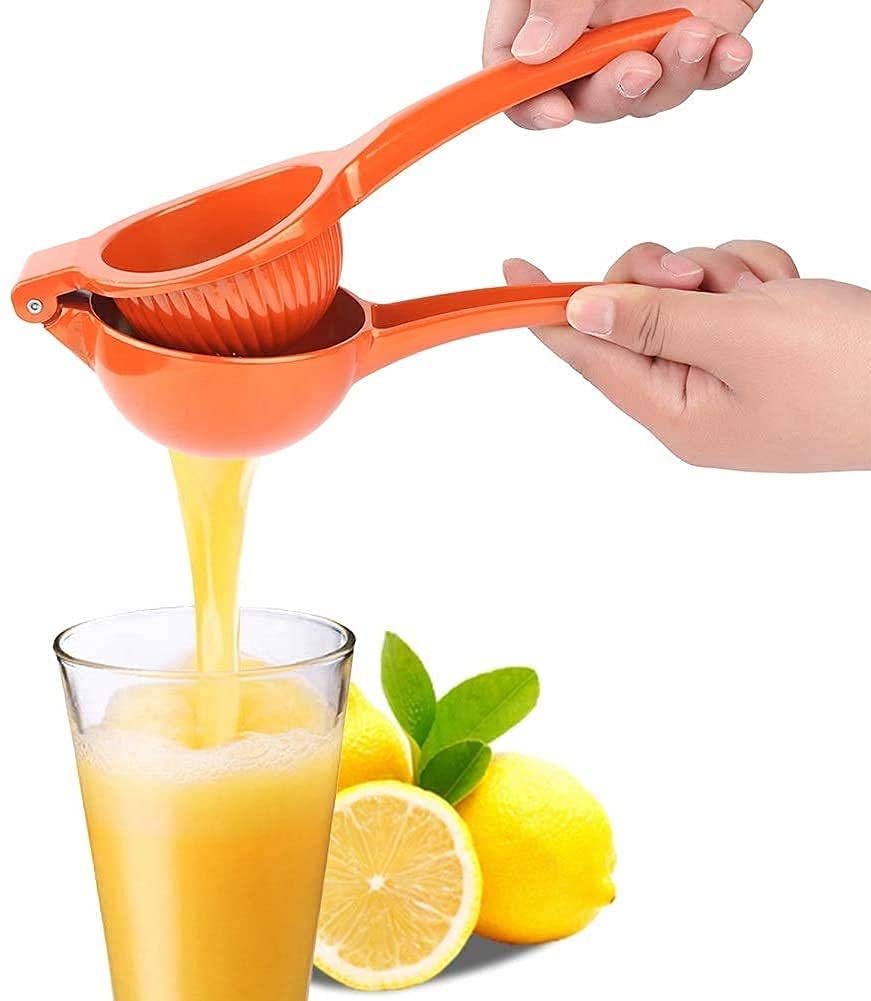 Crazy Chef - Large Orange Juicer Squeezer - All Fruit Citrus Juicer - Manual Squeezer For All Fruits Lime - Lemon - Grapefruit J
