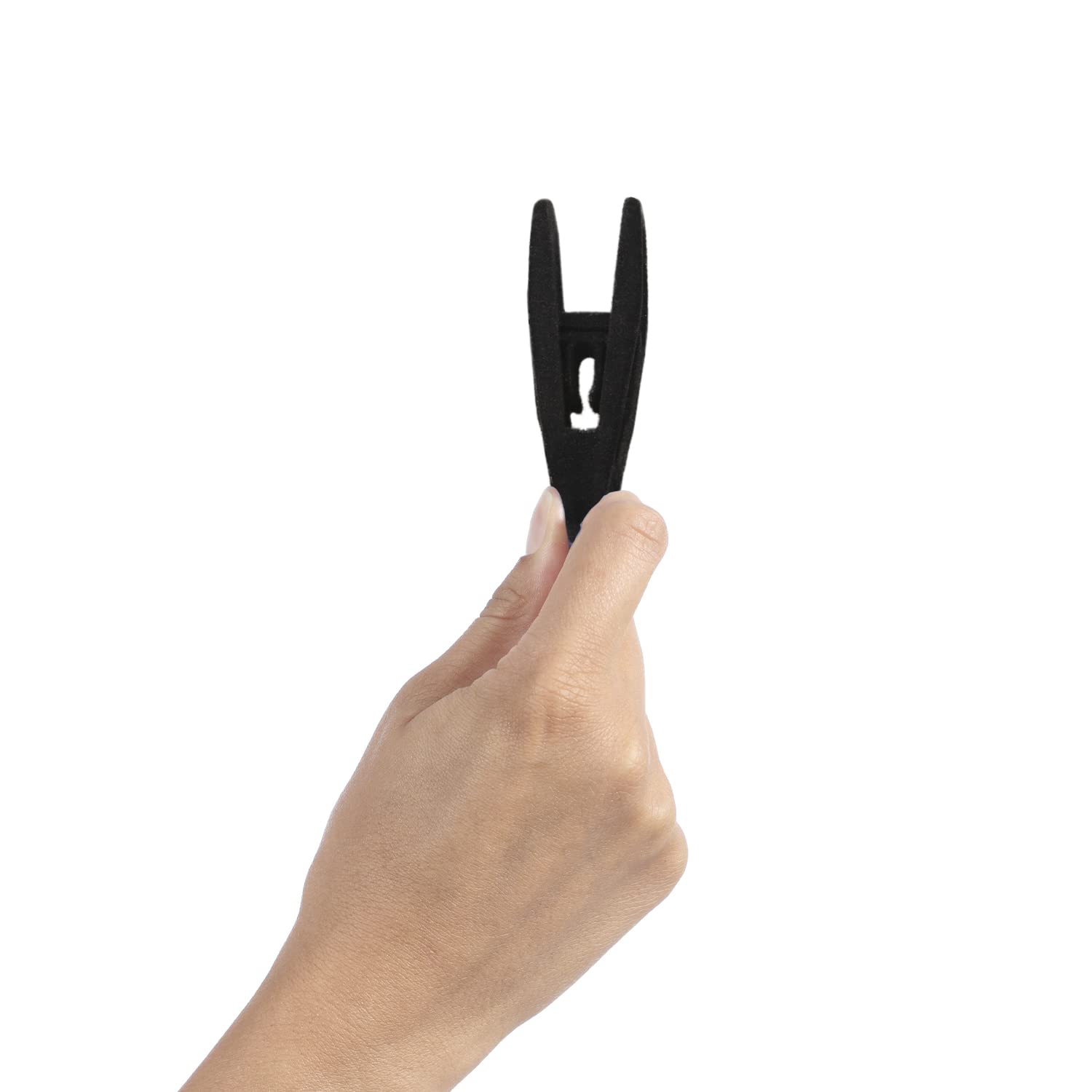 Velvet Hangers Pack - Premium Clip Hangers - Non-Slip And Practical Black Velvet Hanger Ideal For Pants, Baby Clothes, Skirts, D
