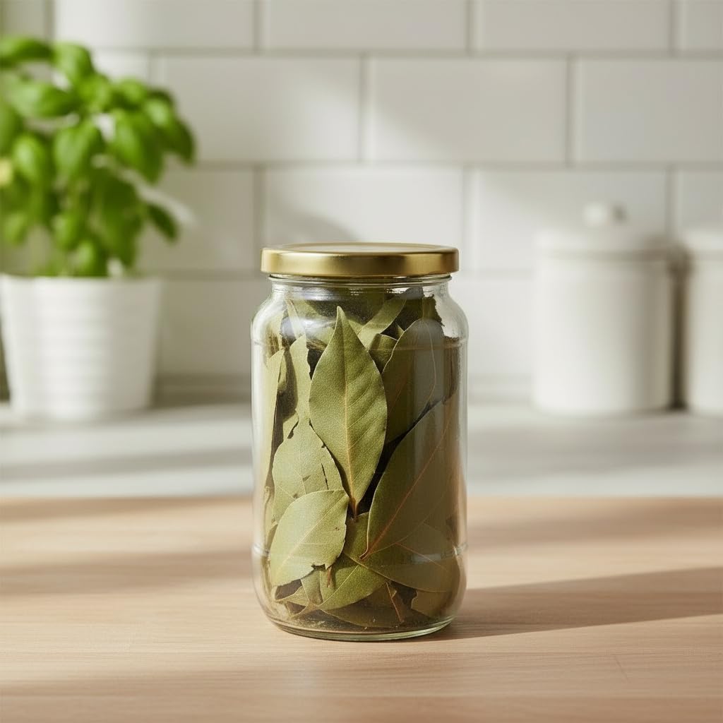 Ginoya Brothers 1000 Ml Kitchen Storage Glass Jars & Containers Pack Of (1)