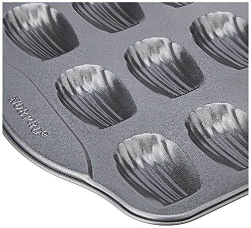 Norpro New Non Stick Mini 18 Madeleine Pan Sponge Cake Shells Best For Chocolate