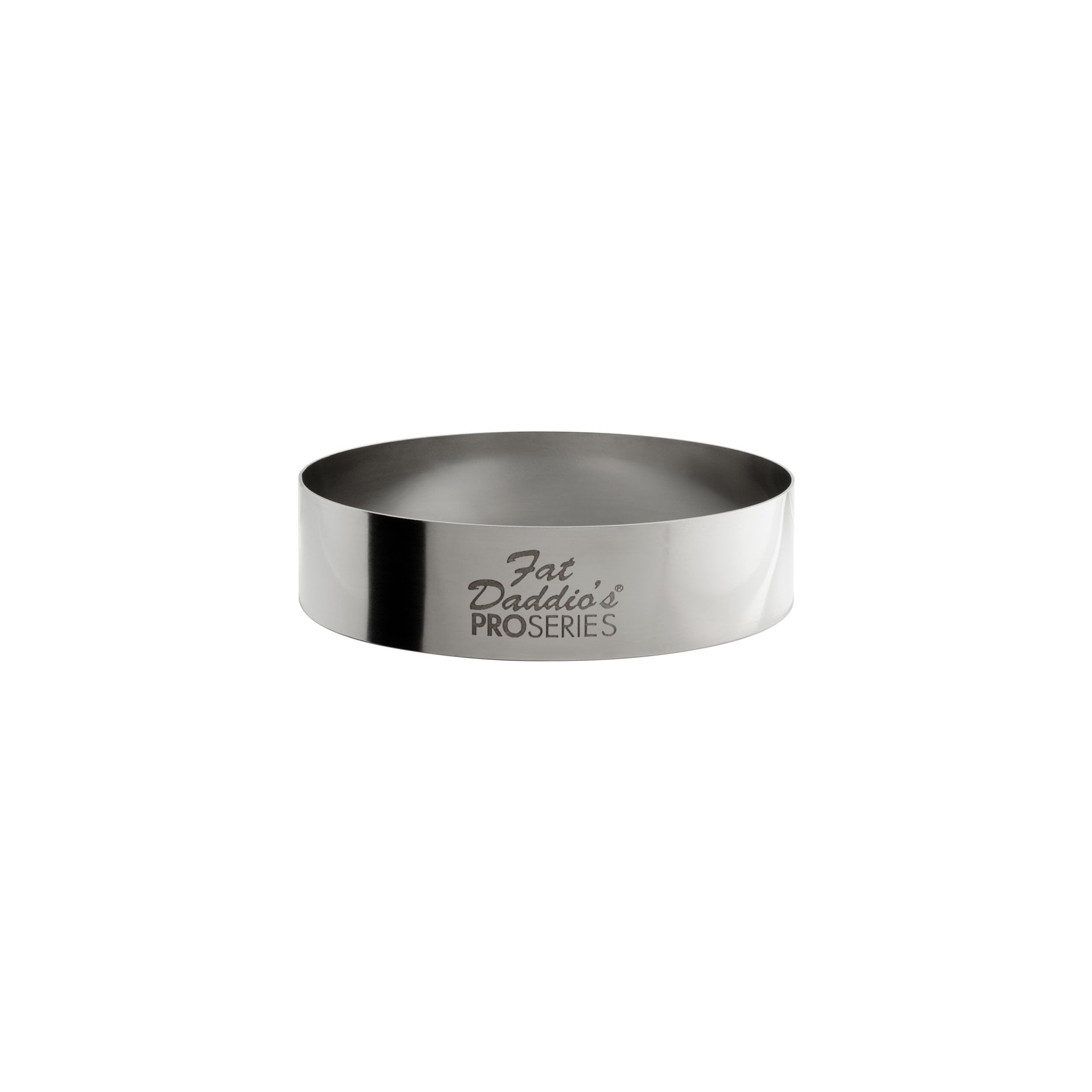 Fat Daddios Stainless Steel Round Cake & Pastry Ring, 2.75 inch x 0.75 inch