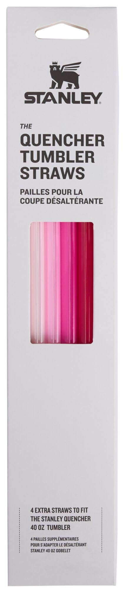 Stanley Reusable Quencher Straws | 4-Pack Of Bpa-Free, Reusable Straws For Clean Drinking | Perfect For Stanley'S 40Oz Tumblers