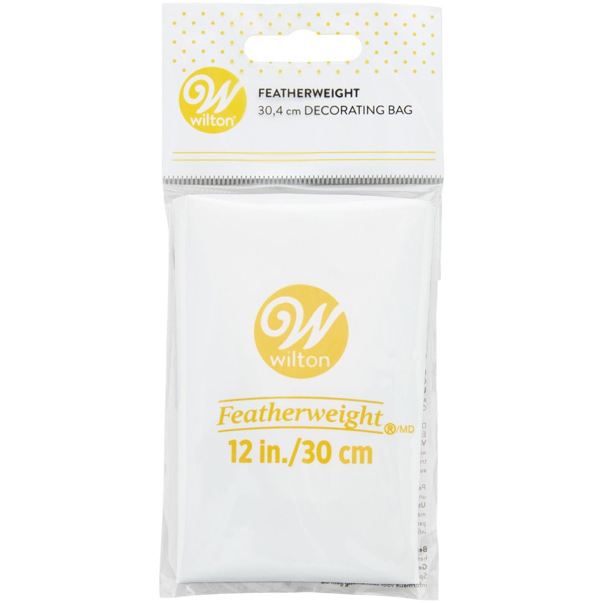 Wilton Professional 12 Inch Clear Reusable Decorating Piping Bag, Polyester, Model 404-5125