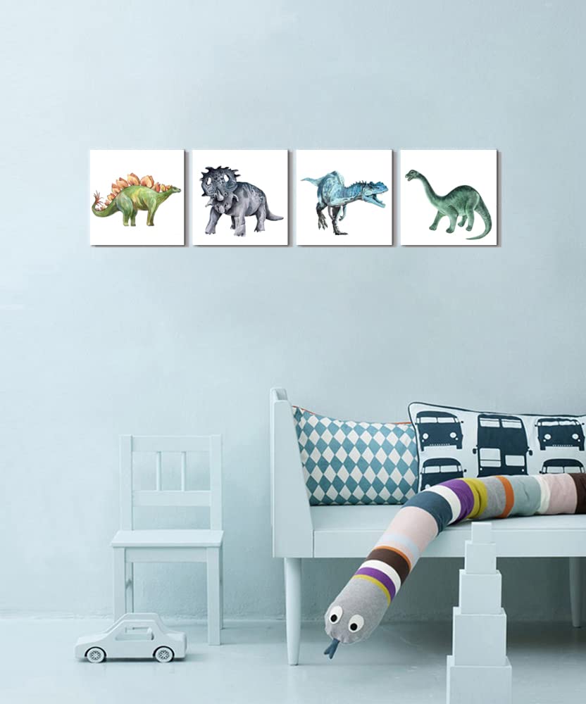 Dinosaur Wall Pictures Dinosaur Canvas Art For Kids Boys Girls Room Decor