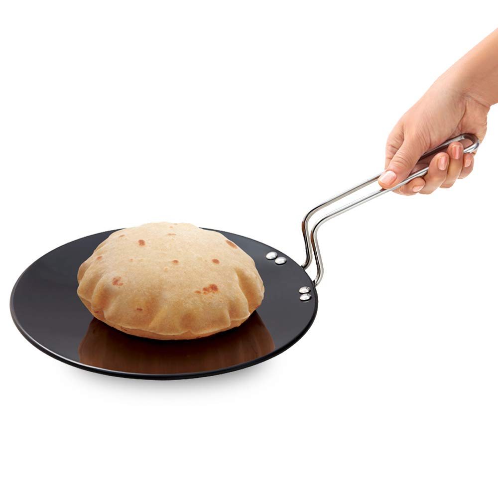 Hawkins Futura Hard Anodised Induction Roti Tawa 24Cm 4.88Mm Iart24
