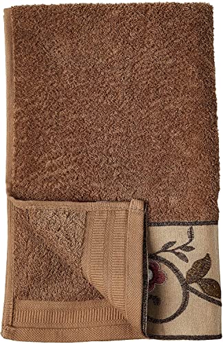 Zahari Home Larrisa Floral Bathroom Towel Set 3 Piece Towel Bath Towel, Hand Towel And Wash Towel Modern Classic Contemporary De