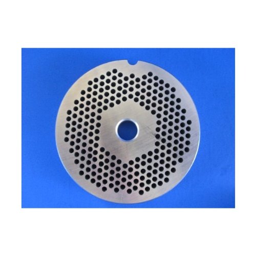 #22 X 1/8'' Stainless Steel Meat Grinder Plate Disc For Hobart Lem Cabelas Universal Mtn & Others