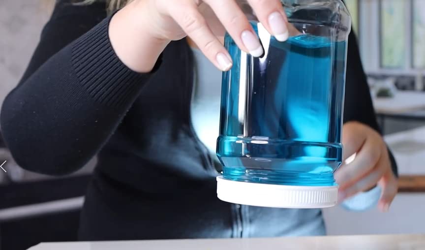 Ljdeals 1 Gallon Clear Plastic Jars With Lids, Wide Mouth Storage Containers, Pack Of 2, Bpa Free, Food Safe, Made In Usa