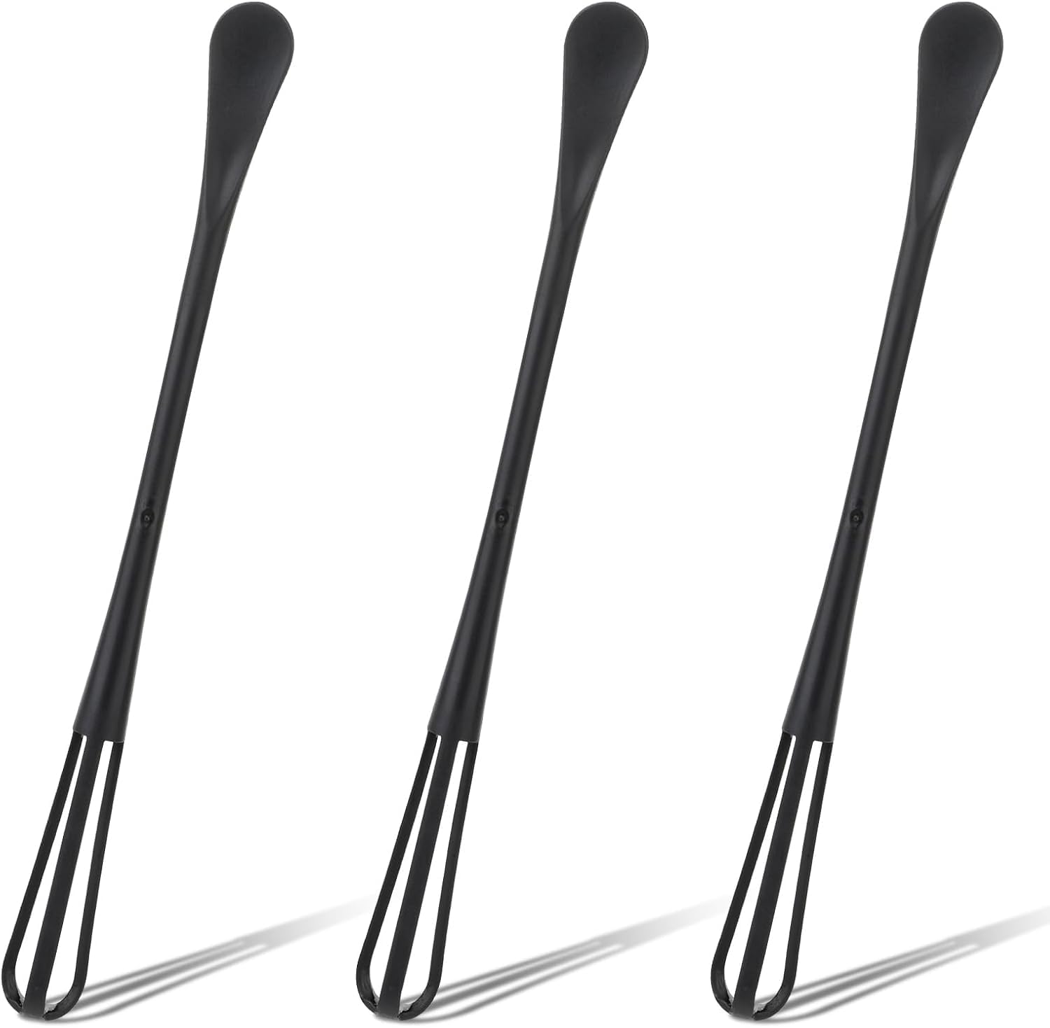 Rastvi Multifunctional Mini Whisk,Mini Spoon,Small Whisks For Cooking,Tiny Whisk 3 Pieces,Mini Small Wisk,For Blending,Whisking,