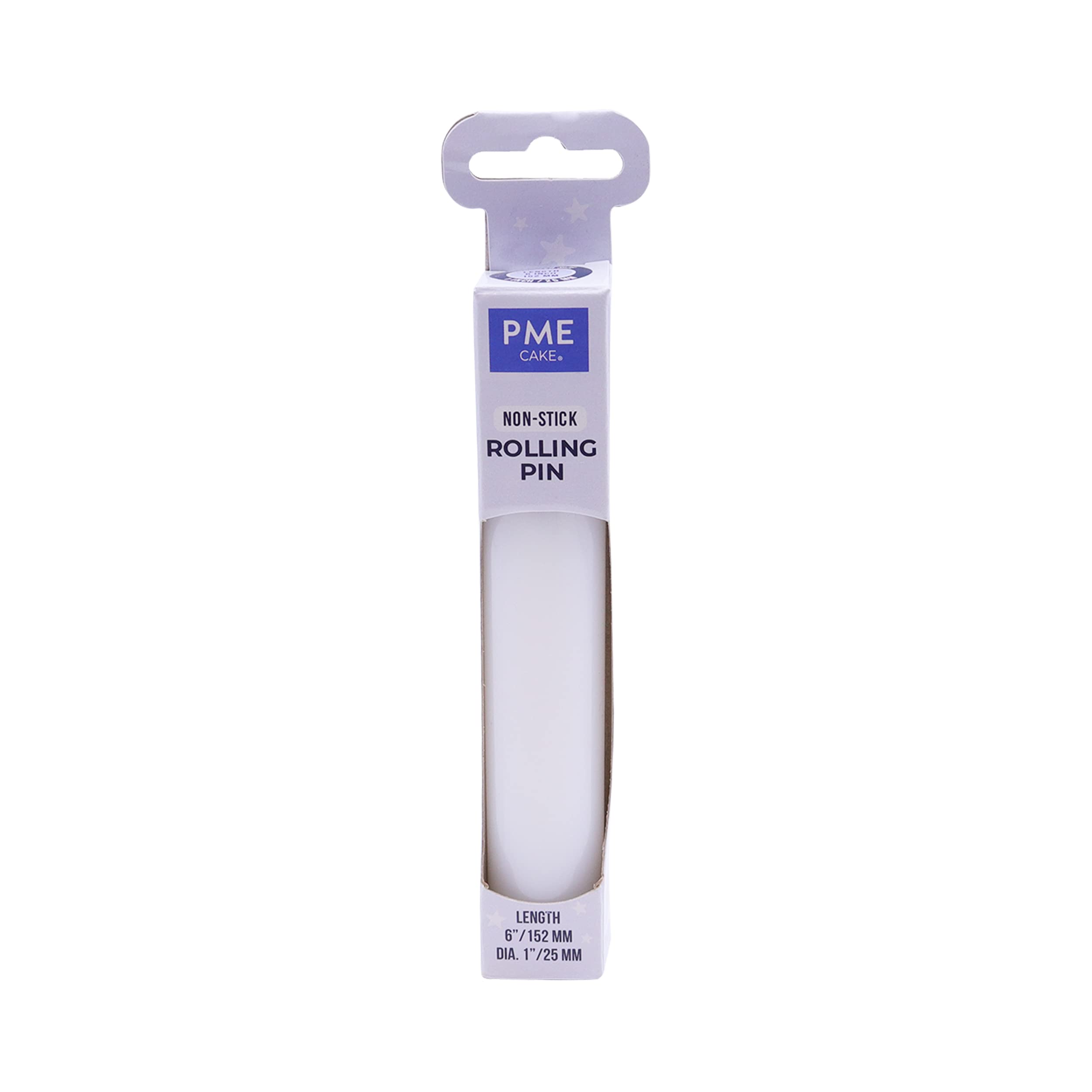 Pme Non-Stick Polyethylene, Rolling Pin, 6-Inches