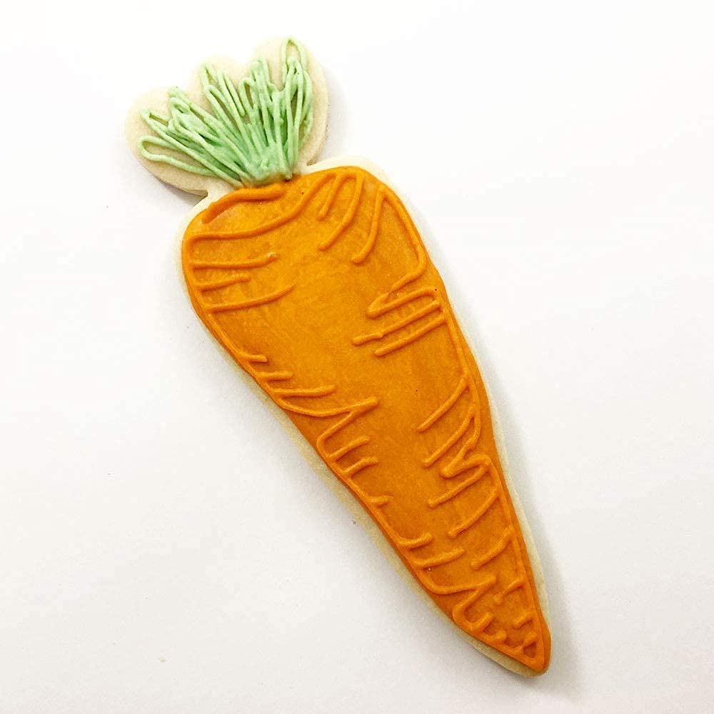 Foose Cookie Cutters Large Carrot Cookie Cutter 5.75 Inch. Made In The Usa