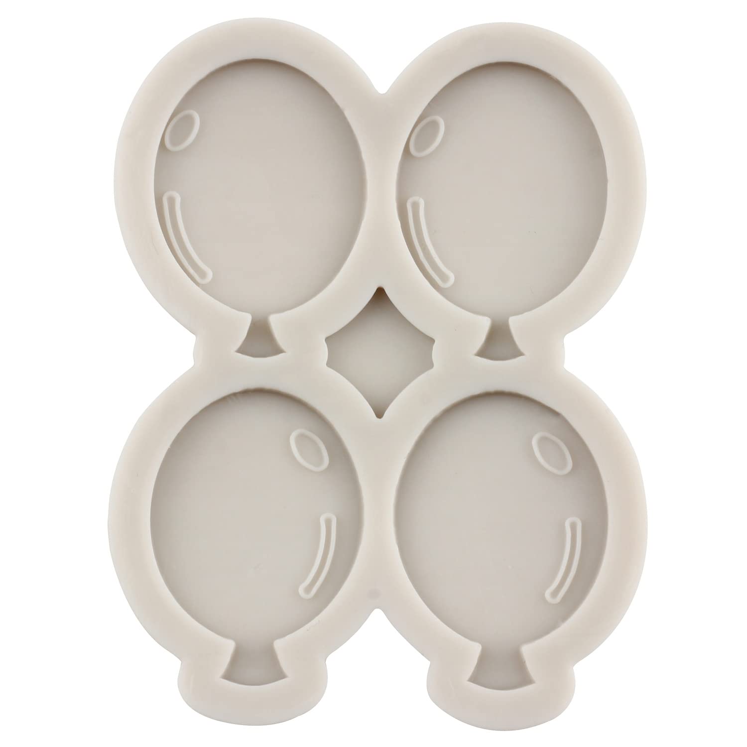 Mypracs Balloon Silicone Molds Air Balloon Fondant Molds For Baby Shower Sugarcraft Cake Decorating Cupcake Topper Candy Chocola