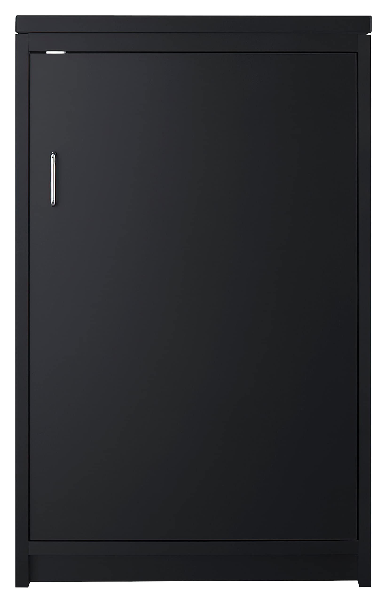 Trash cabinet with two bins included  ships fully assembled