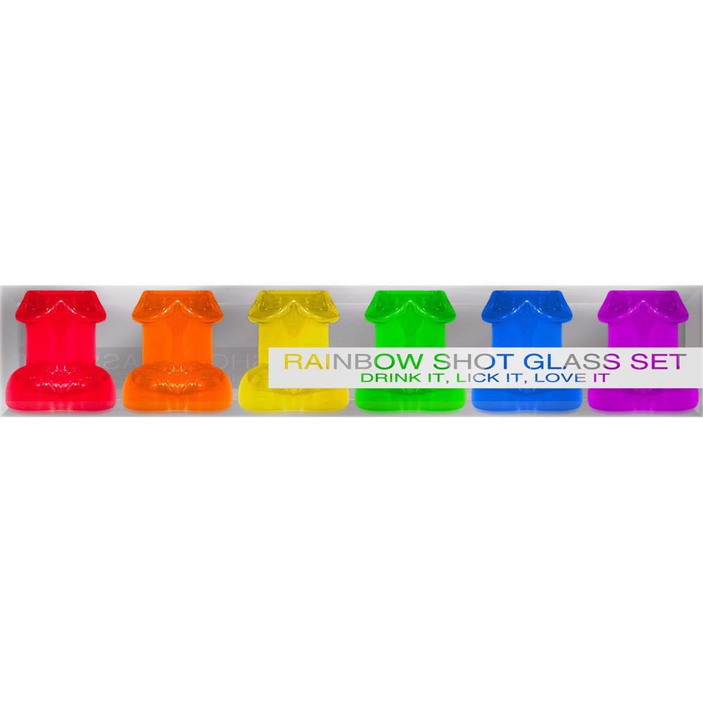 Kheper Rainbow Shot Glass Set