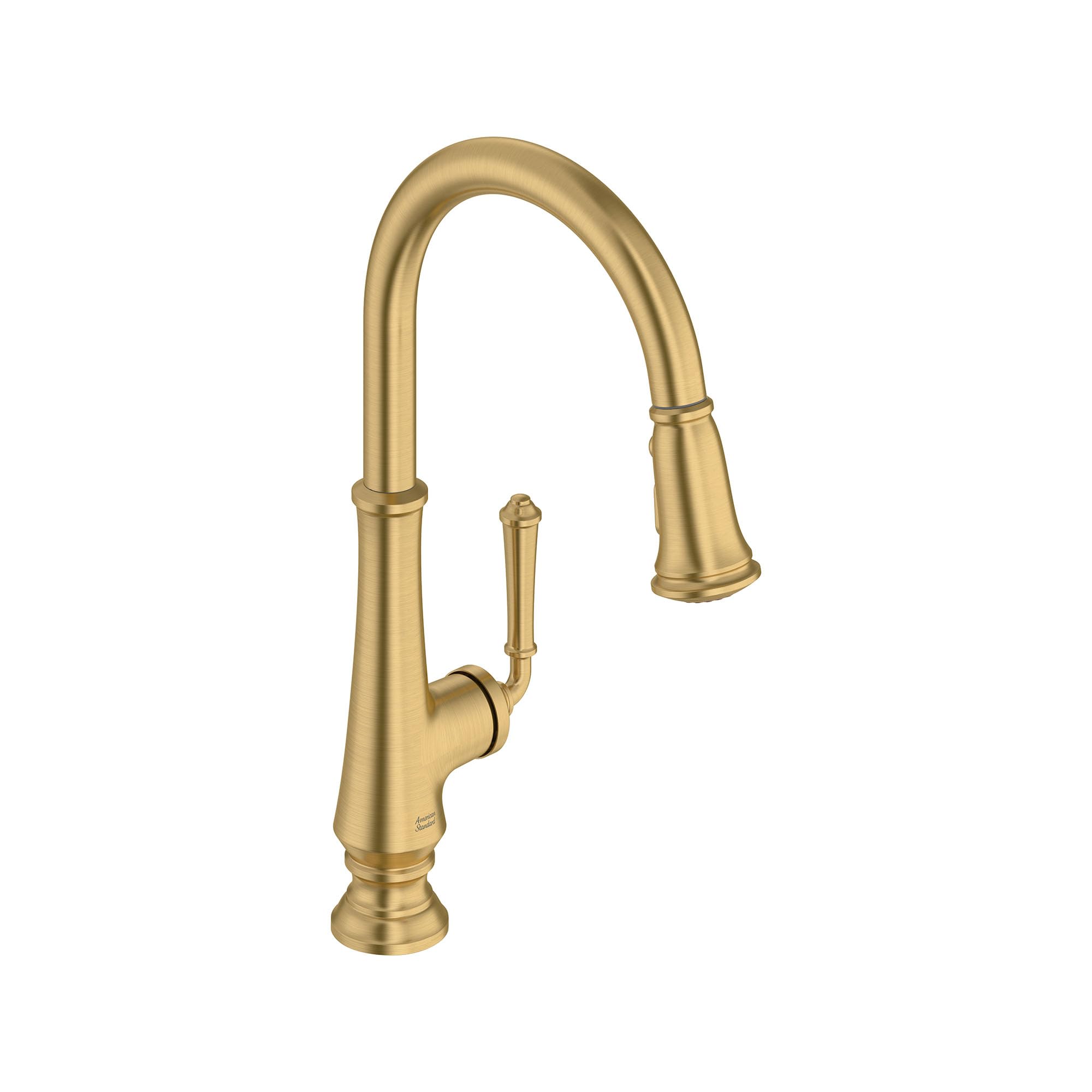 American Standard 4279300.GN0 Delancey Pull-Down Kitchen Faucet with Sprayer, Brushed Cool Sunrise (Brushed Gold)