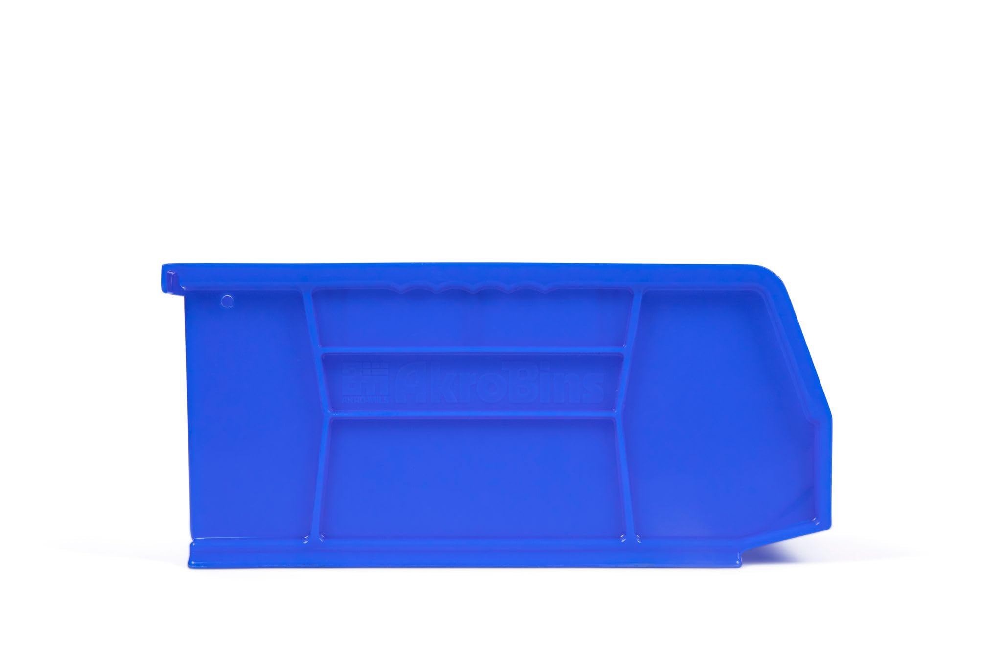 Hudson Exchange 11'' X 11'' X 5'' Plastic Stackable Storage Bin And Hanging Container (Blue)