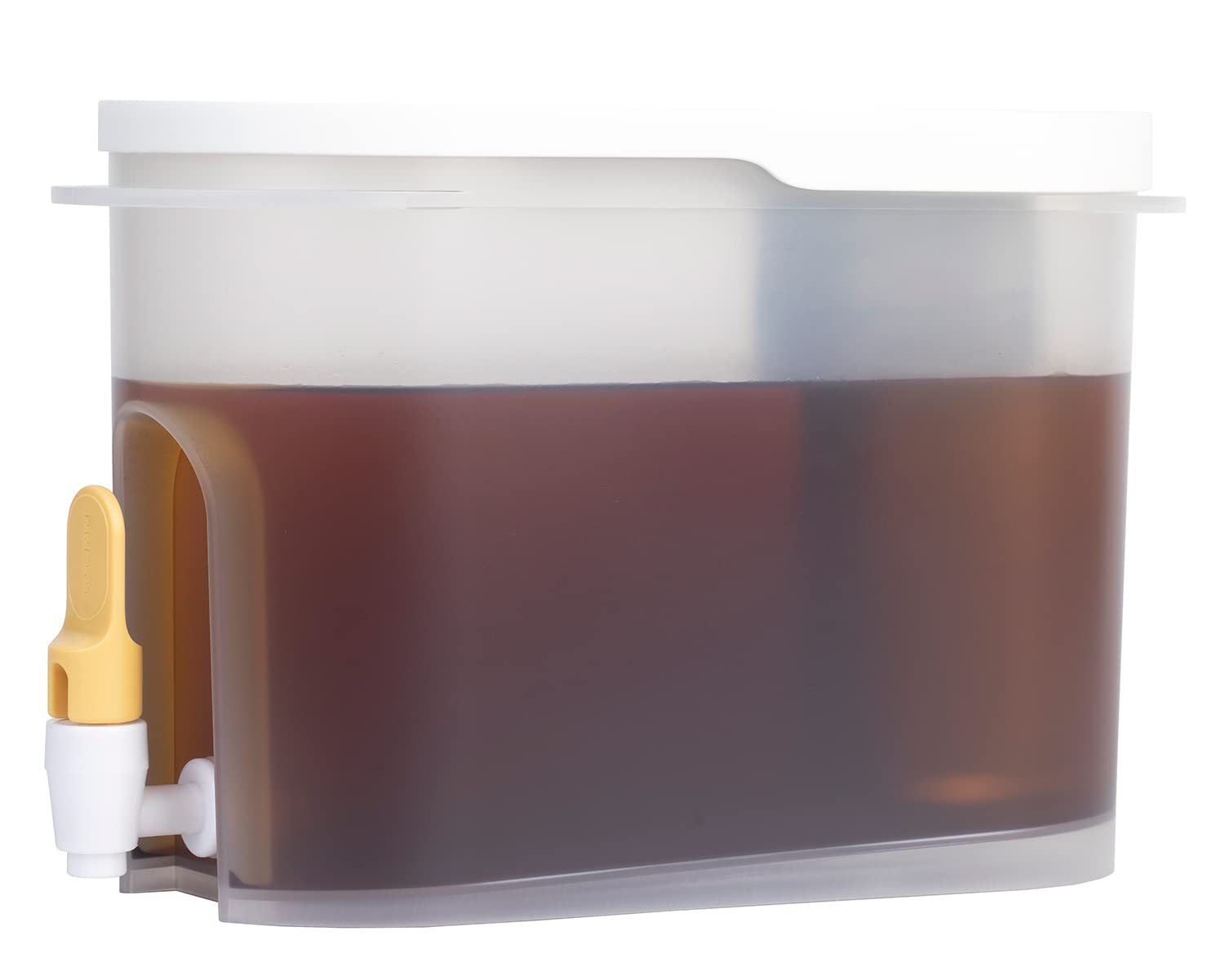 Baraiser Cold Brew Coffee Maker, 3/4 Gallon Iced Coffee Maker With Ultra-Fine Mesh Steel Filter And Spigot, White