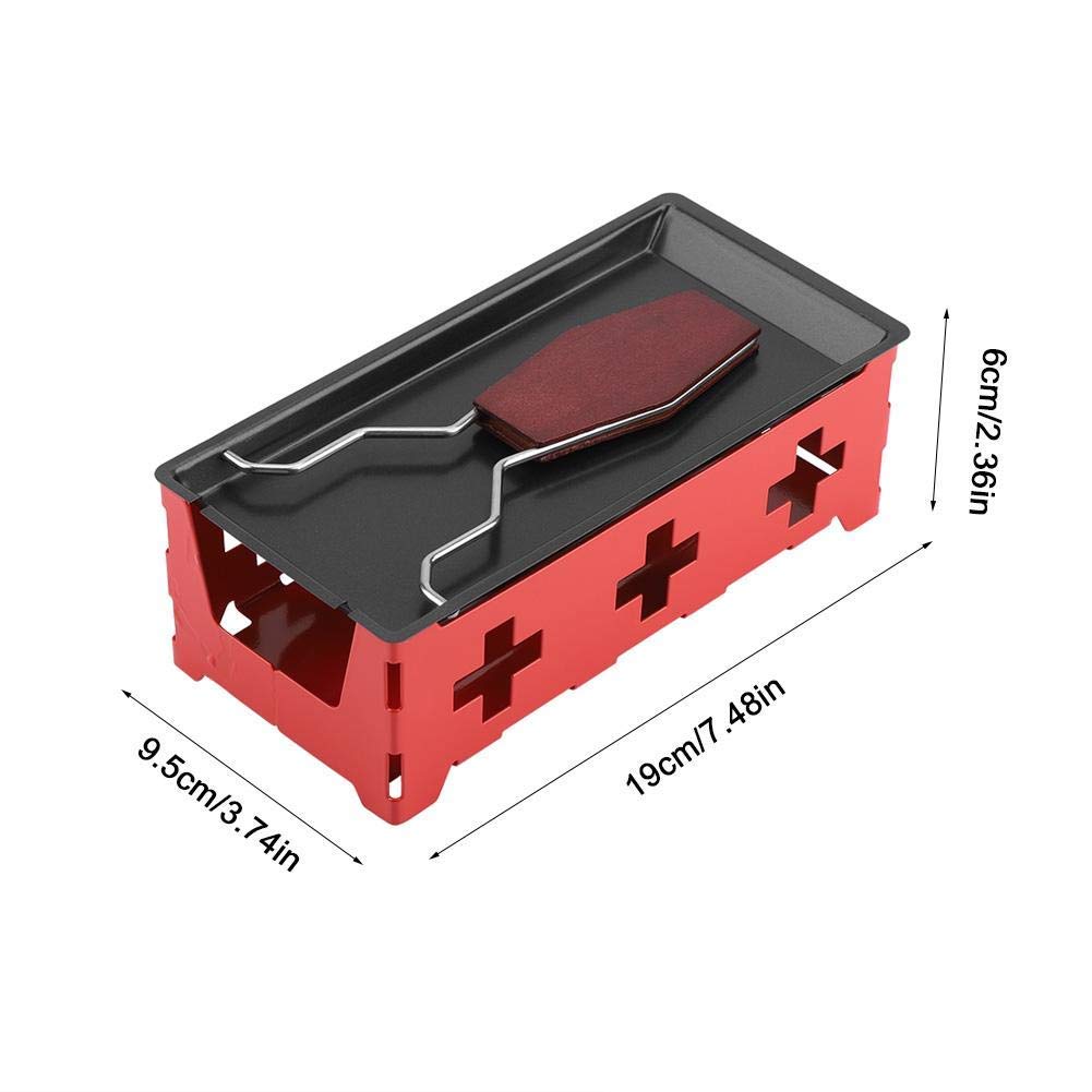 Cheese Raclette Rotaster Portable Non-Stick Baking Tray Stove Set Wooden Handle Home Kitchen Grilling Tool With Spatula