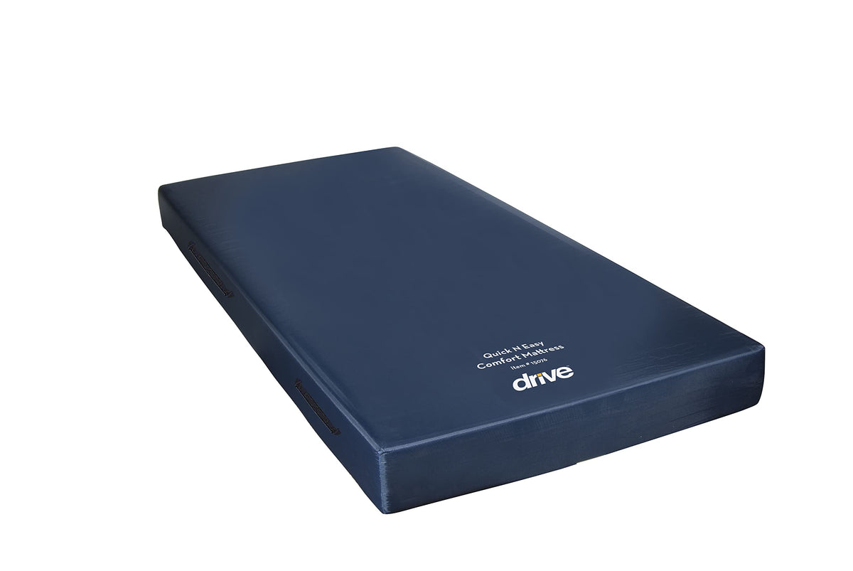 Drive Medical Foamquick'N Easy Comfort Mattress, Blue