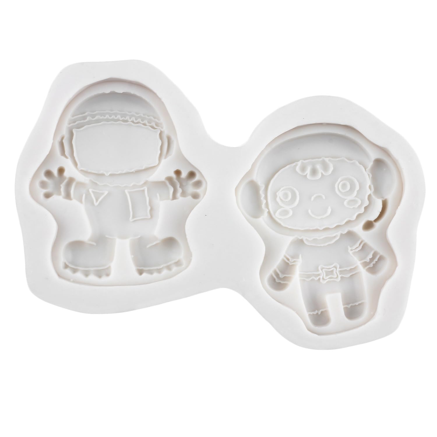 Rfghac Spaceship Fondant Mold Astronaut Elf Rocket Plane Cake Decorating Silicone Molds For Cake Decorating Chocolate Candy Cupc