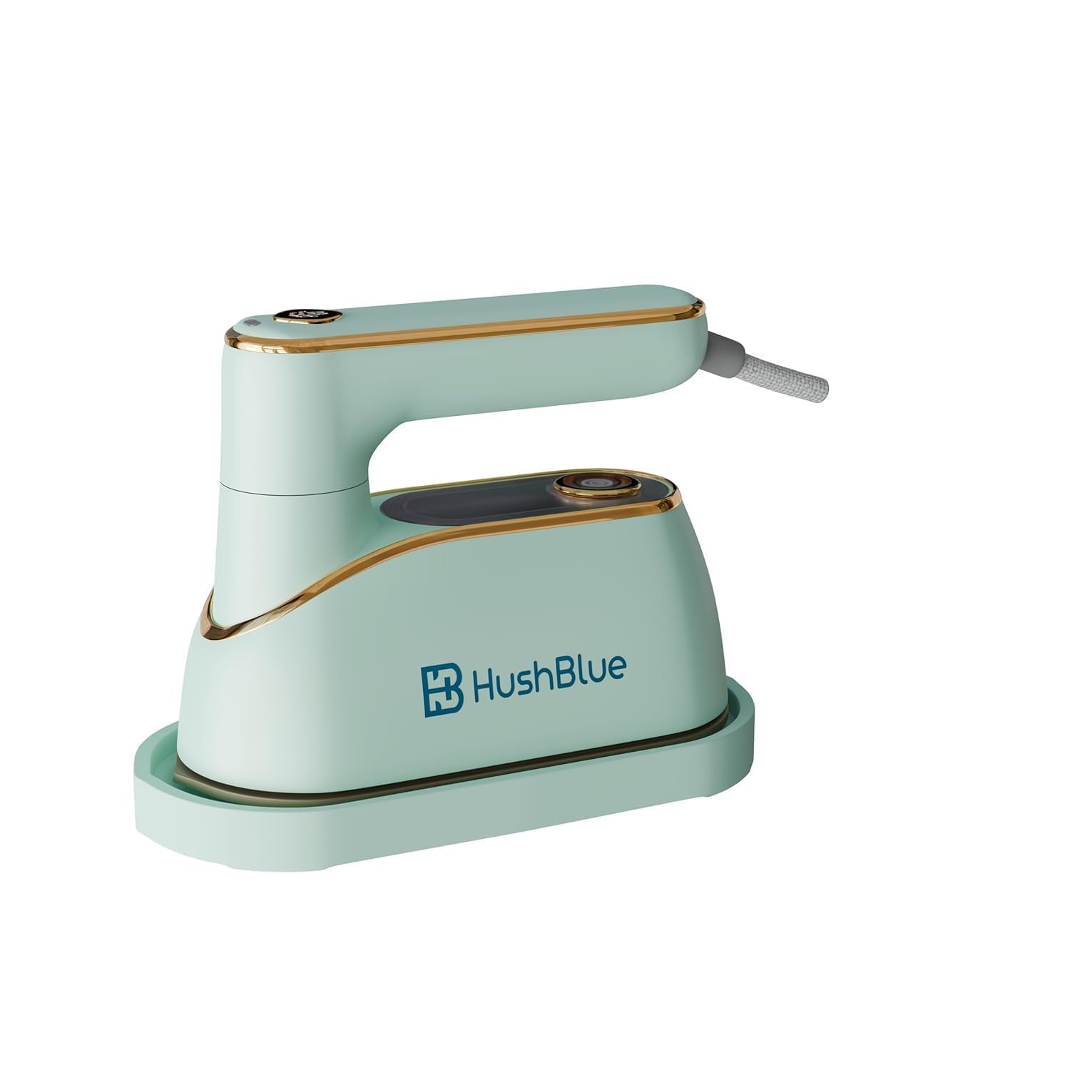 Hushblue Travel Garment Steamer For Clothes| 180 Degree Rotation| Ultra Fast 15S HeatUp| 1200W Powerful Wrinkle Remover| Portab