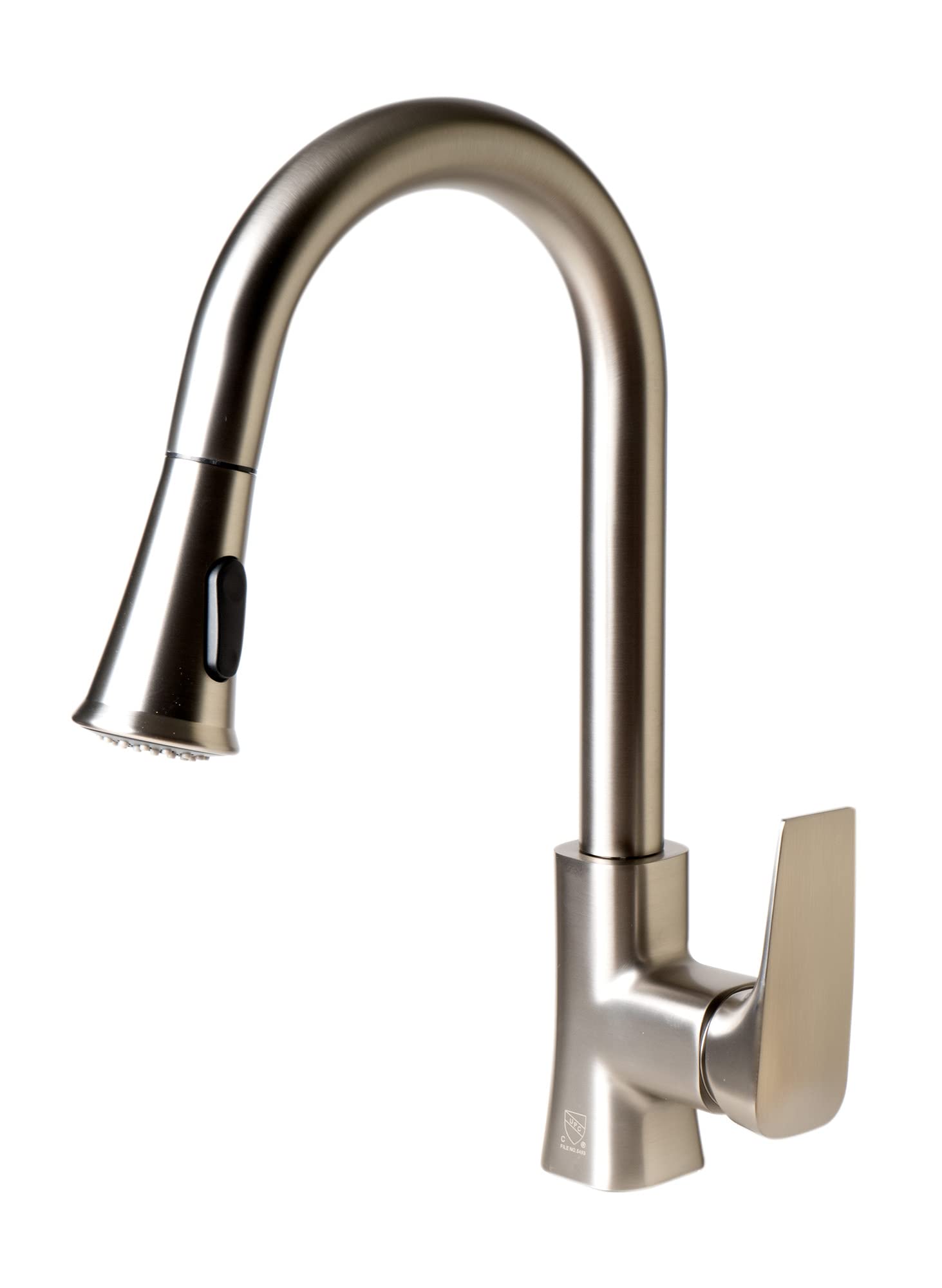 Alfi Brand Abkf3889-Bn Kitchen Faucet, 14.6''H, Brushed Nickel