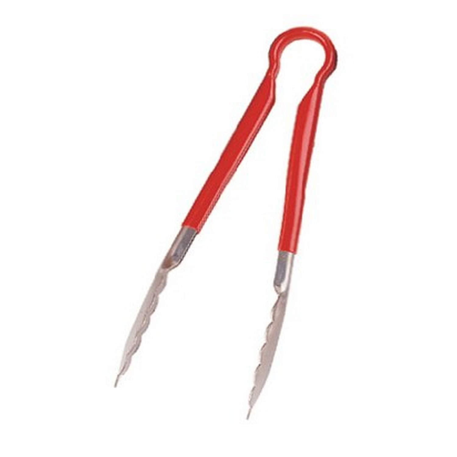 Crestware 10-Inch Red Grip Tong