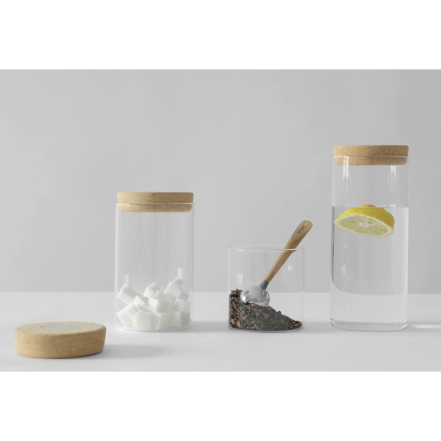 Viva Pure Tea And Coffee Scoop For Ground Coffee Or Loose Leaf Tea - 1 Tablespoon Measuring Spoon With Wood Handle