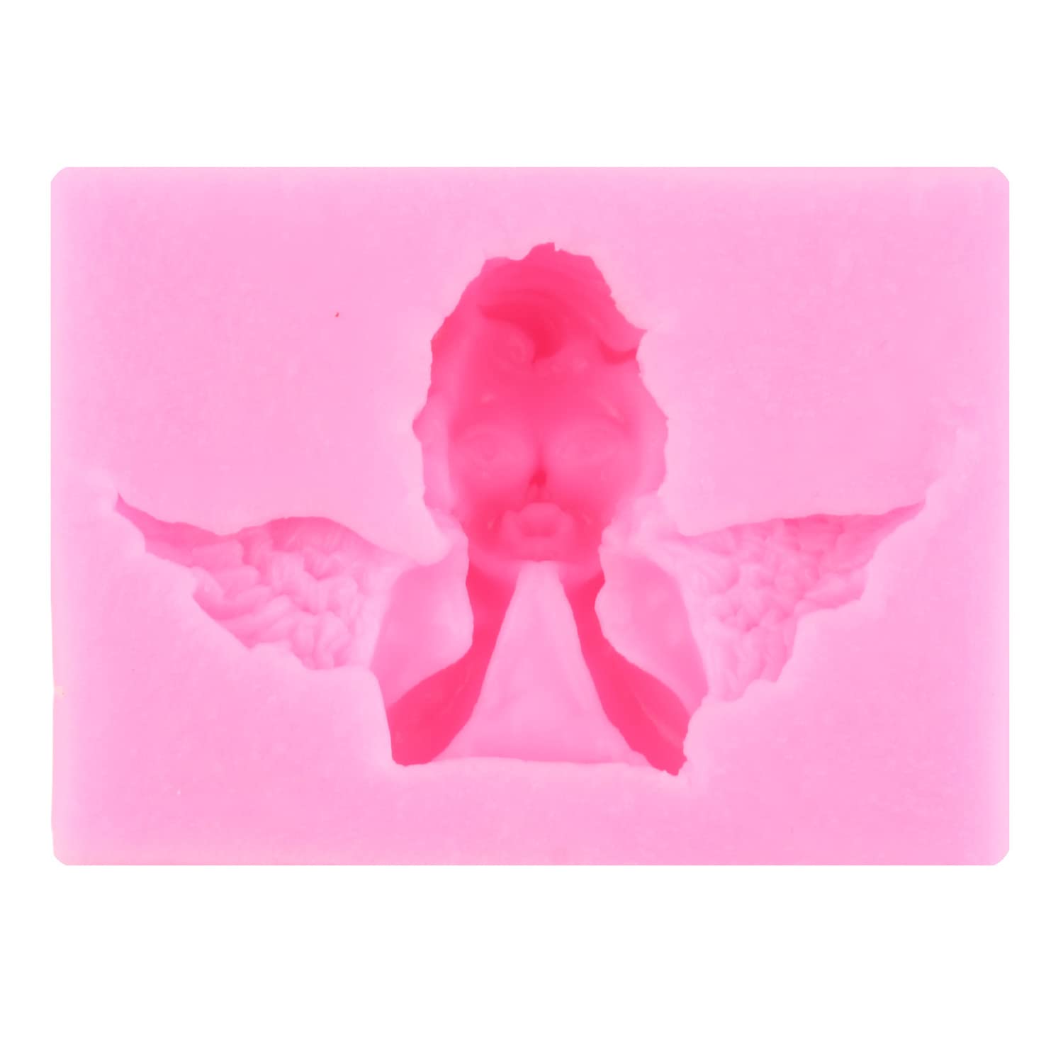 Rfghac Angel Baby Silicone Fondant Molds For Cake Decorating Cupcake Topper Candy Chocolate Gum Paste Set Of 4