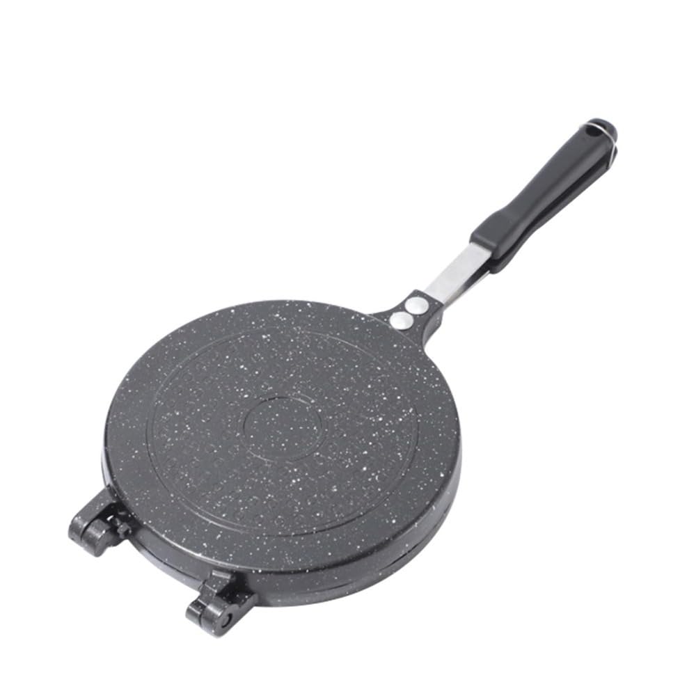 Anu Limen Double Sided Omelet Pan  20cm Nonstick Aluminum Alloy Frying Pan Pancake Sandwich Maker for Home Kitchen Breakfast, E