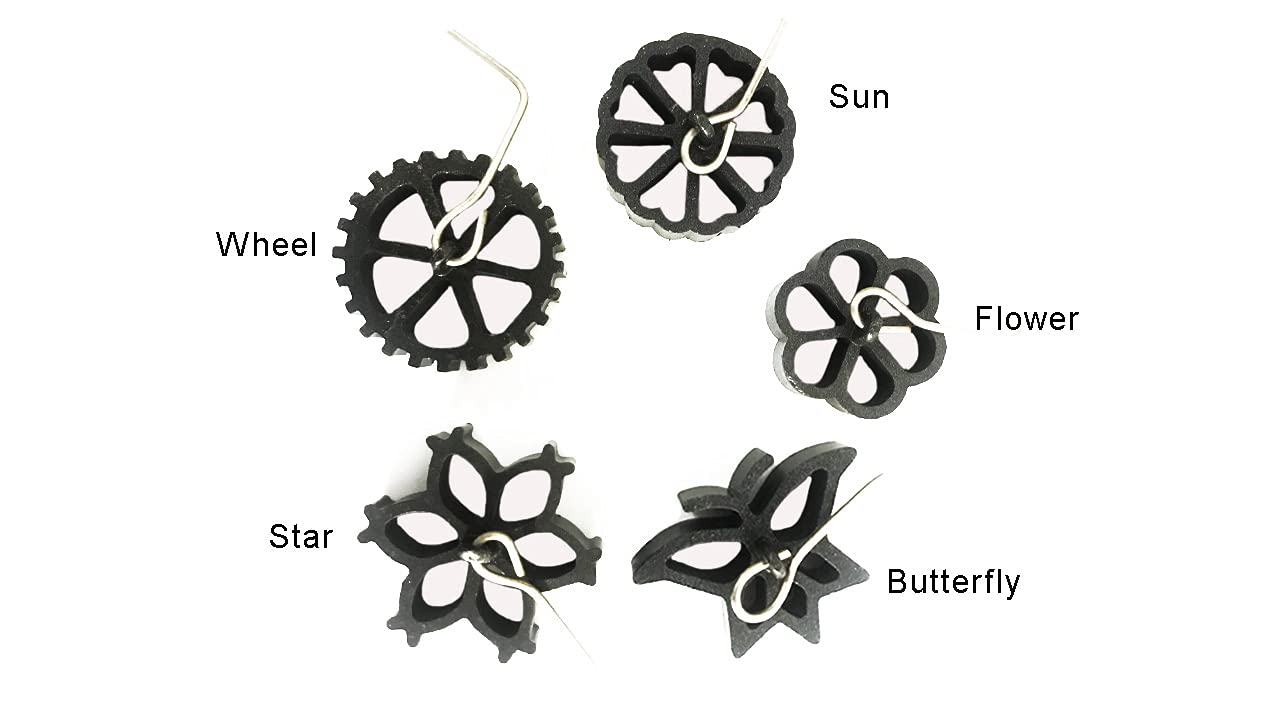 Nonstick Kokis Mold (Wheel Design)