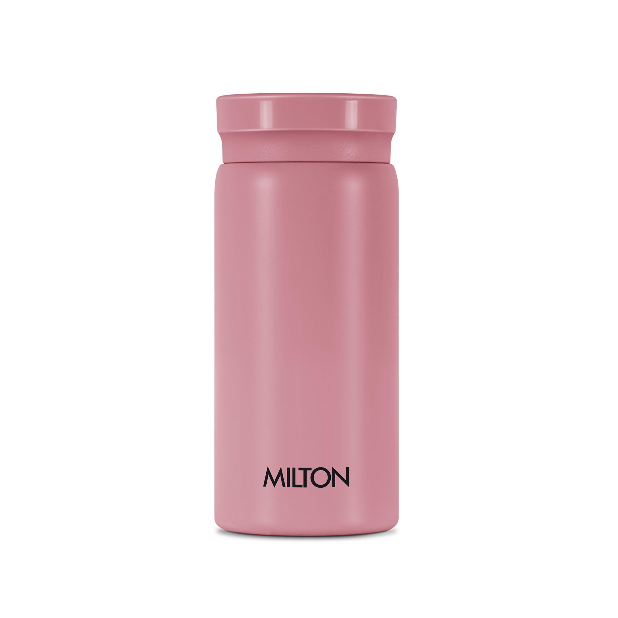 Milton Minimate 200 Thermosteel Insulated Water Bottle, 190 ml, Berry | Hot and Cold | Leak Proof | Office Bottle | Sports | Hom
