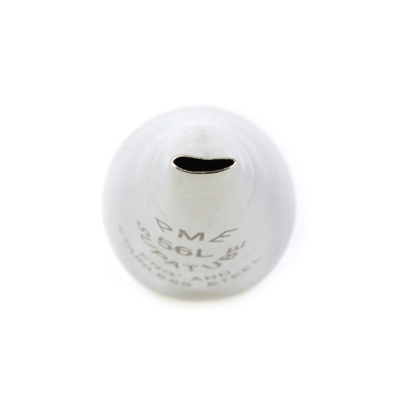Pme 56L Seamless Stainless Steel Small Petal Supatube Decorating Tip, For Left Handed Use