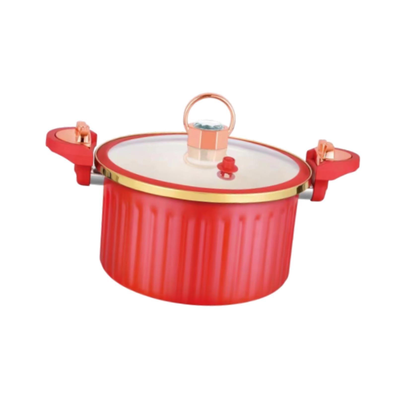 Bnf Micro Pressure Pot 8L With Lid Cookware Slow Cooker For Rice Noodles Chicken | Home & Garden
