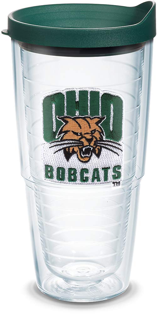 Tervis Made In Usa Double Walled Ohio University Bobcats Insulated Tumbler Cup Keeps Drinks Cold & Hot, 24Oz, Primary Logo