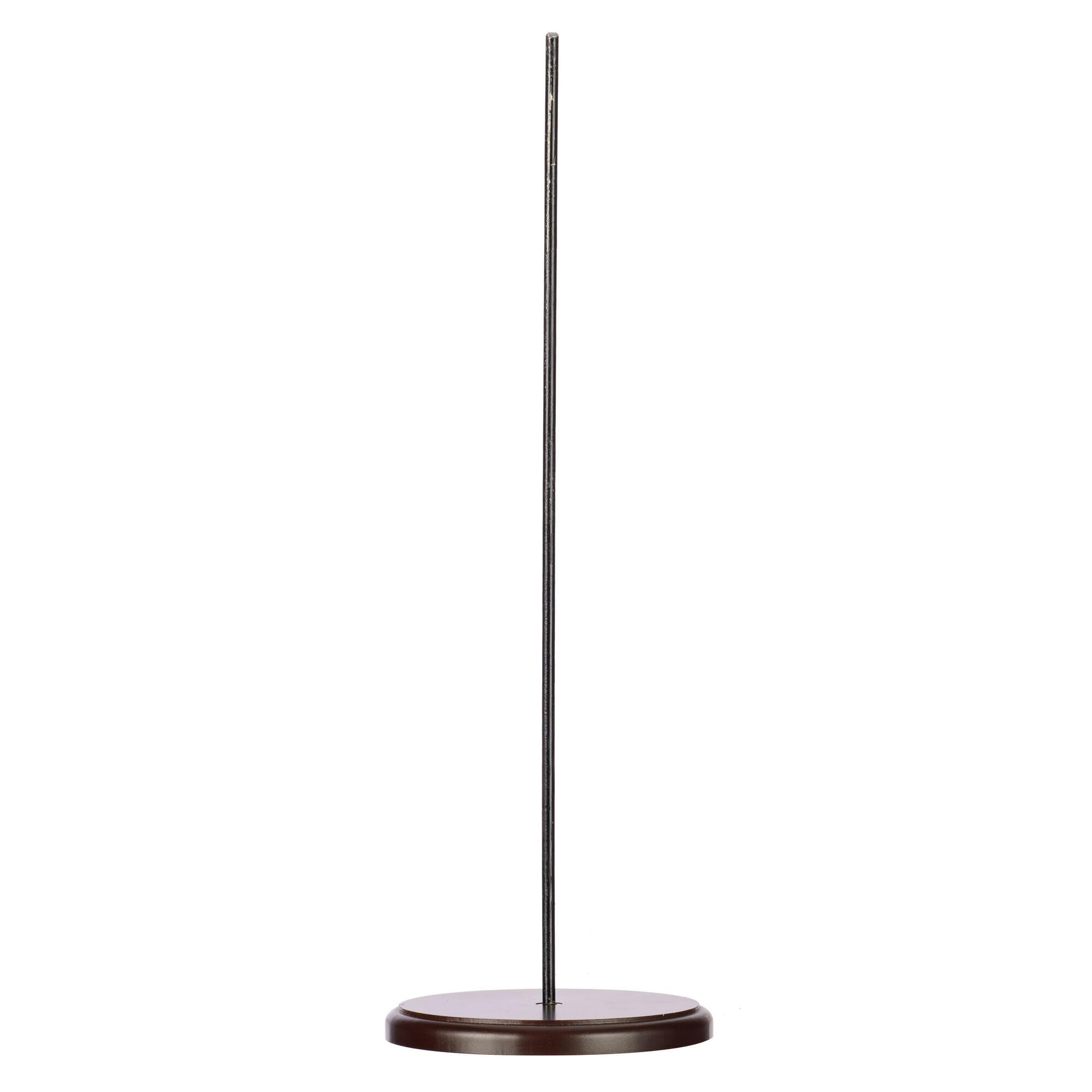 Vickerman 24 Mocha Velvet Santa Doll with Stand. This Santa has Glasses, Stand is Removeable.