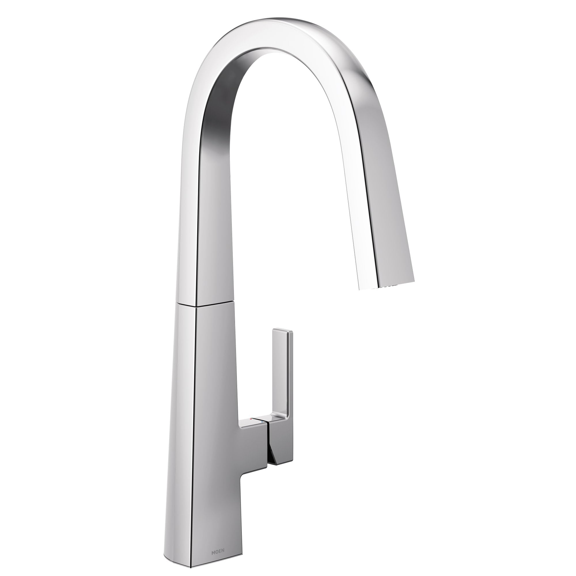 Moen S75005EVC Nio Smart Faucet Touchless Pull Down Sprayer Kitchen Faucet with Voice Control and Power Boost, Chrome