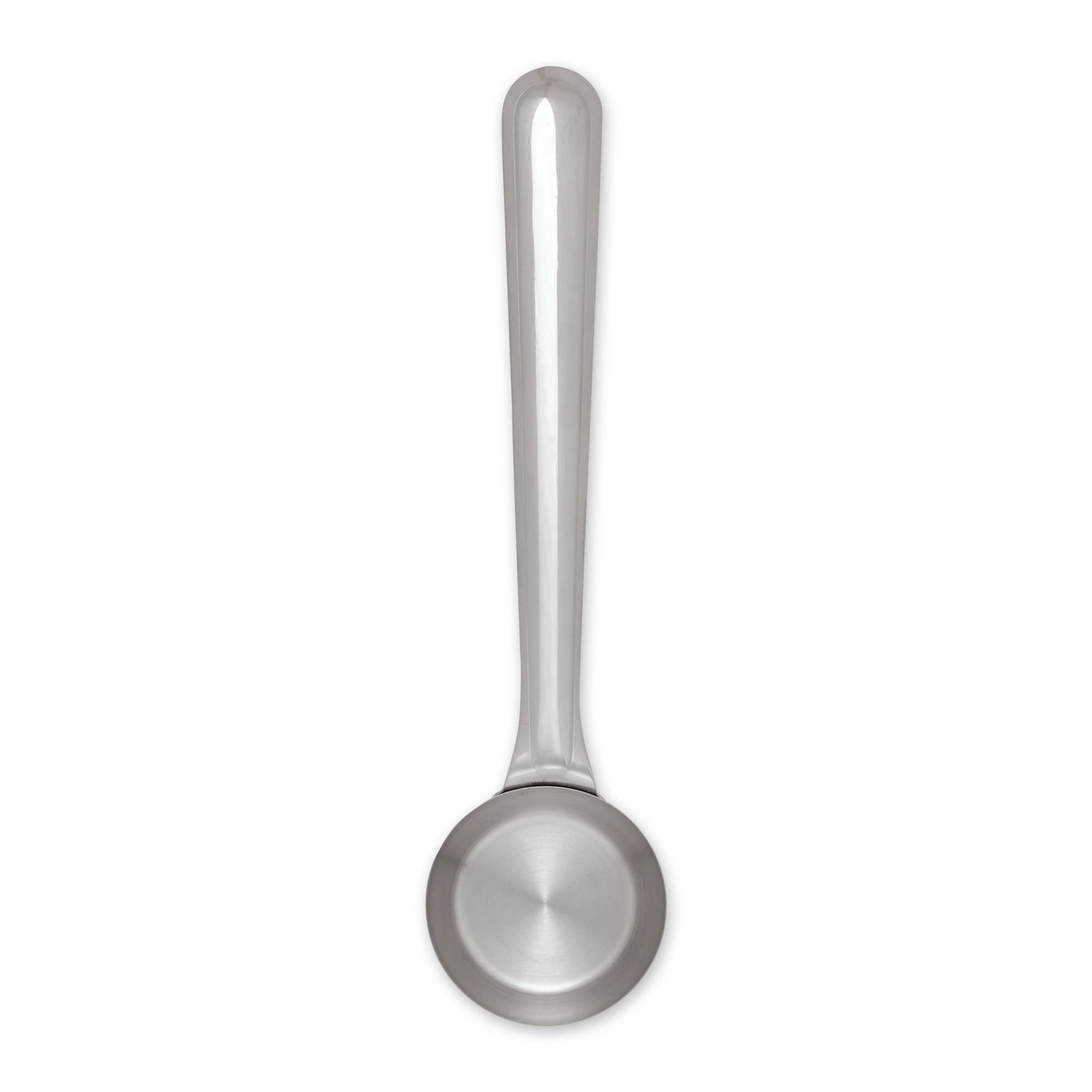 Rsvp International Measuring Spoon, Stainless Steel Scoop Multi-Purpose For Baking, Ground Coffee, Beans Or Loose Leaf Tea, Long