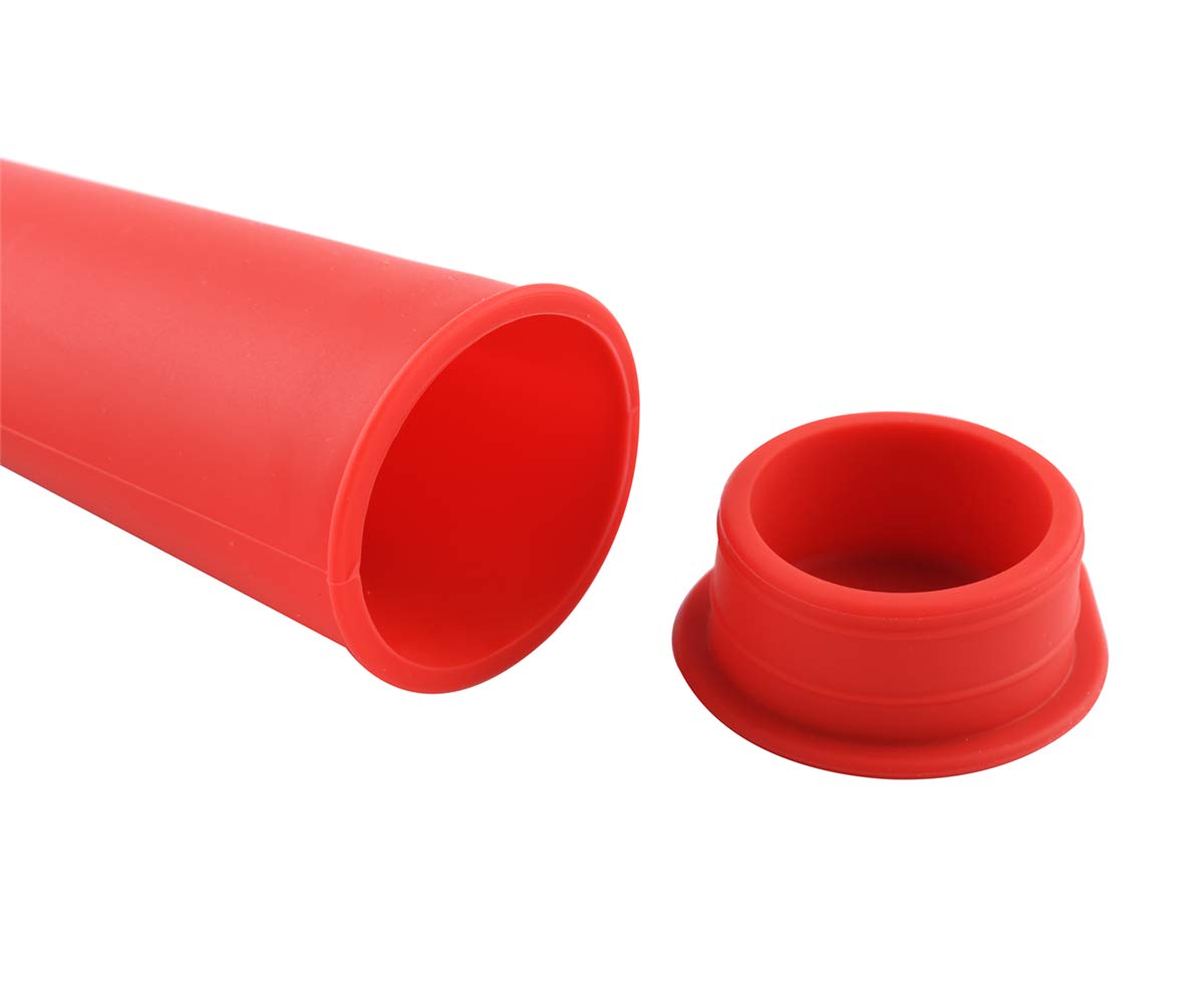 Mirenlife Silicone Ice Pop Molds,Popsicle Maker Molds,8 Vibrant Colors,Set Of 8