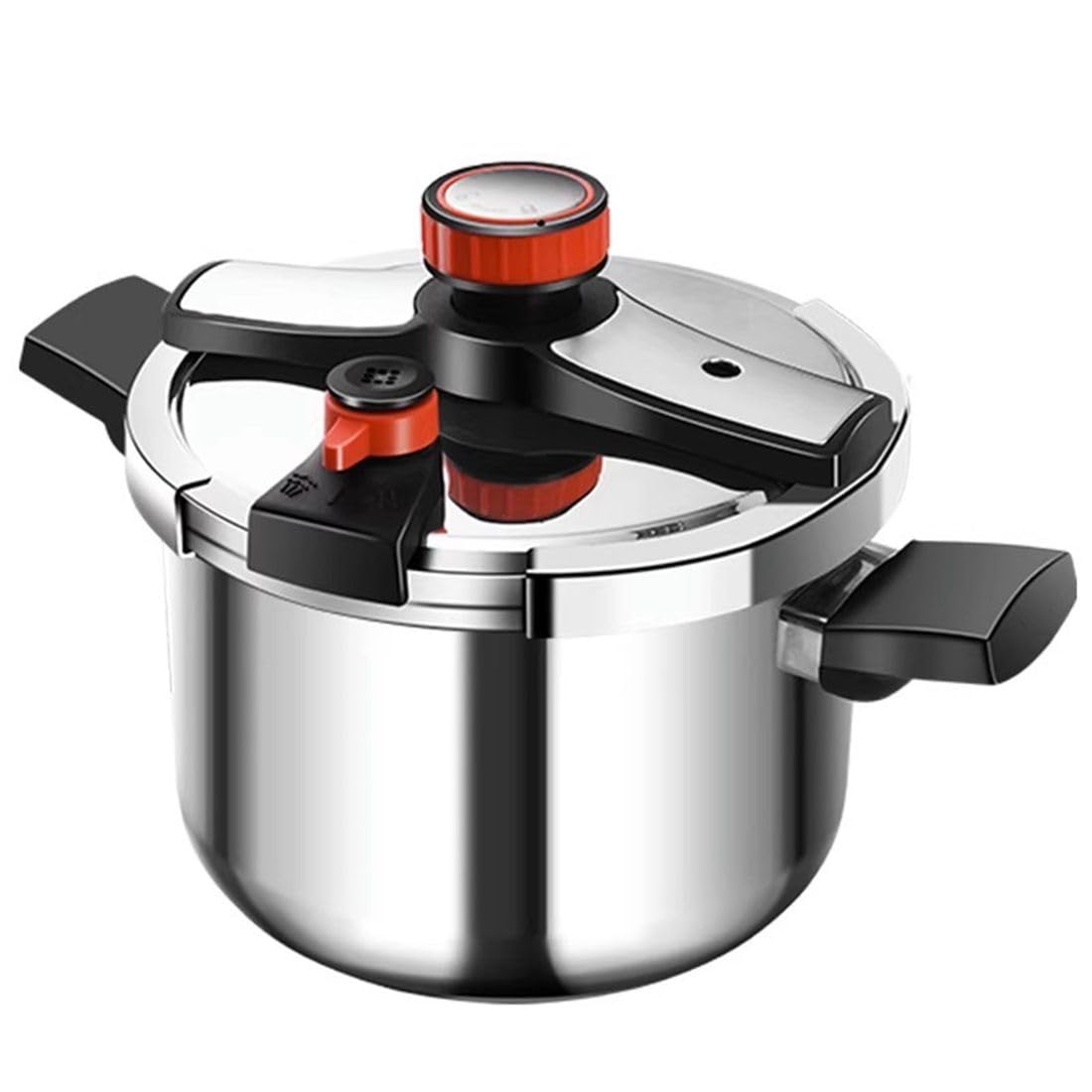 JZLHYSNDYL 4Qt Stainless Steel Pressure Cooker  Fast Even Heating