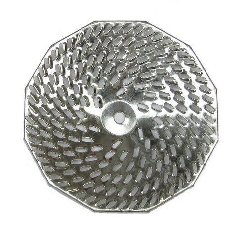 Louis Tellier Replacement Grid Grill Plate, Tinned, For S3 5 Qt. Mouli Mill Coarse (4.0Mm Holes)