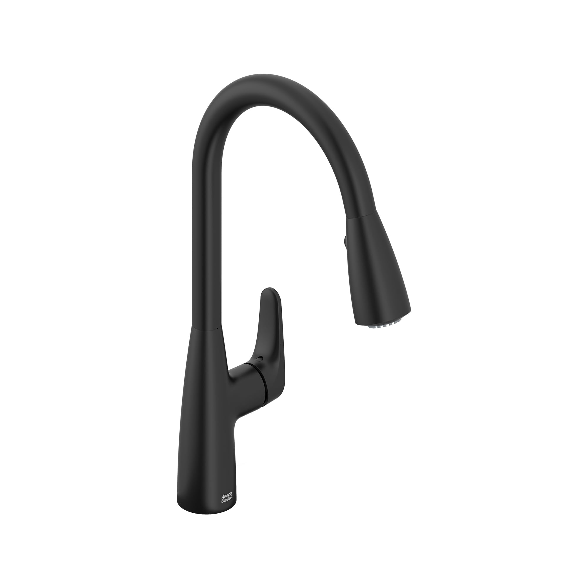 American Standard 7077300.243 Colony Pro Pull-Down Kitchen Faucet with Sprayer Matte Black